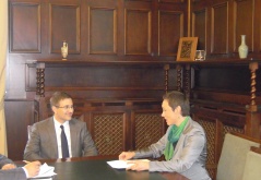 15 May 2013 The National Assembly Speaker in meeting with the Czech Ambassador to Serbia